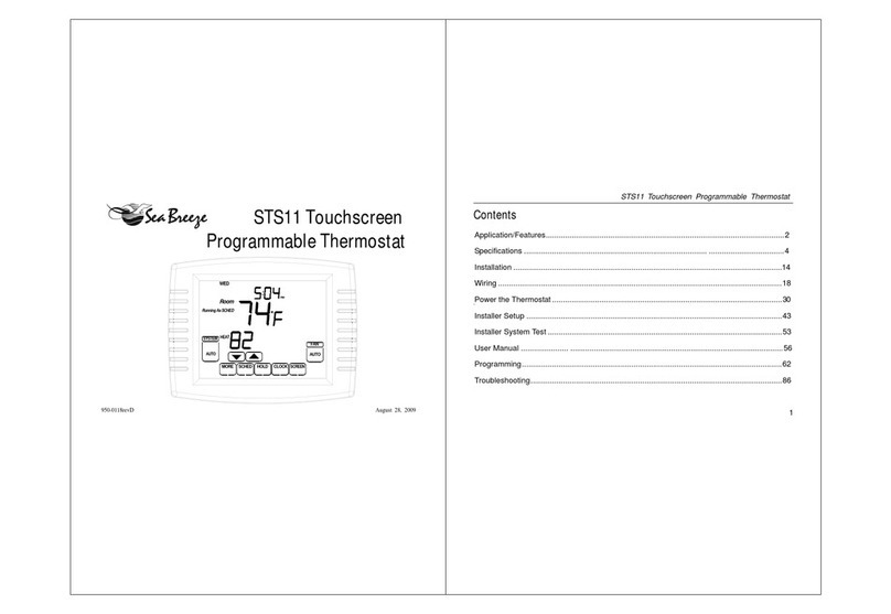 Seabreeze STS11 manual