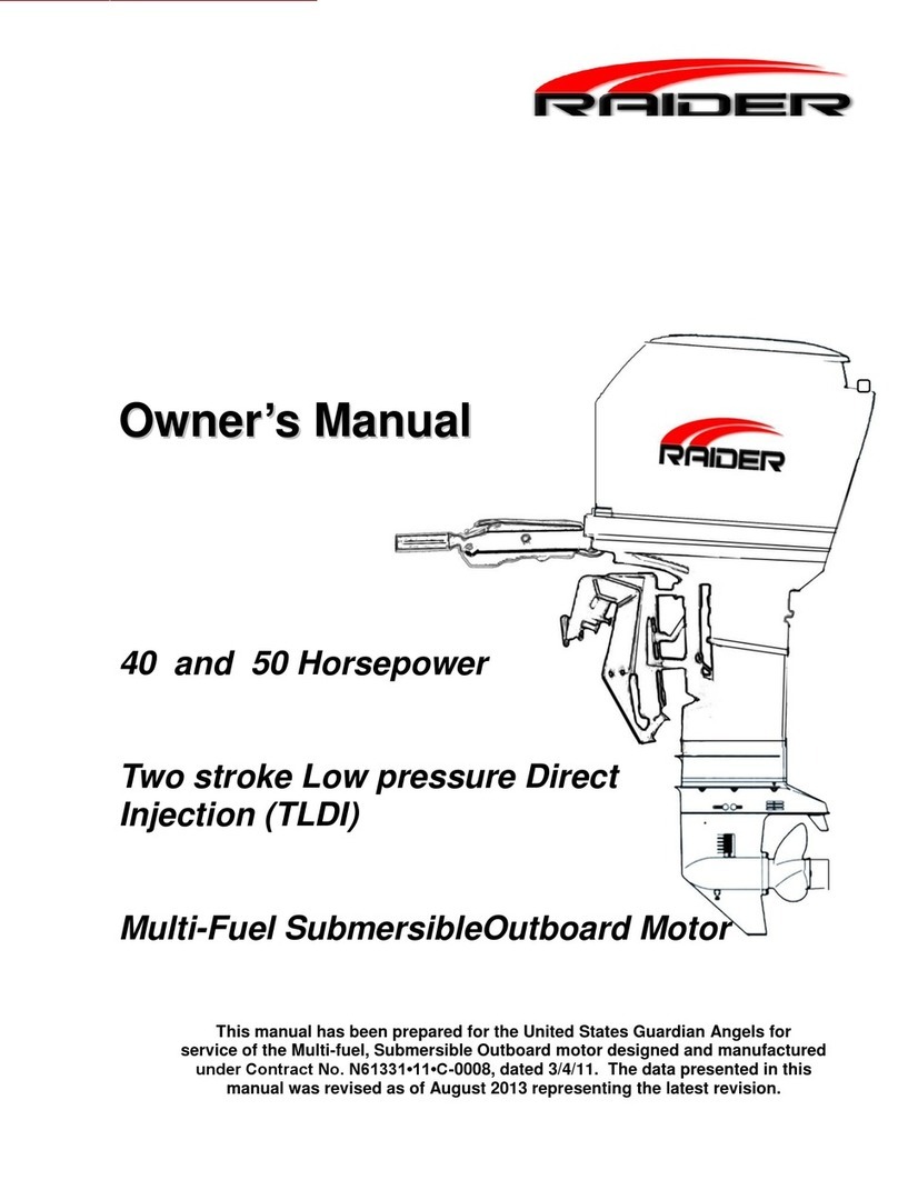 Raider Outboard Motor User manual