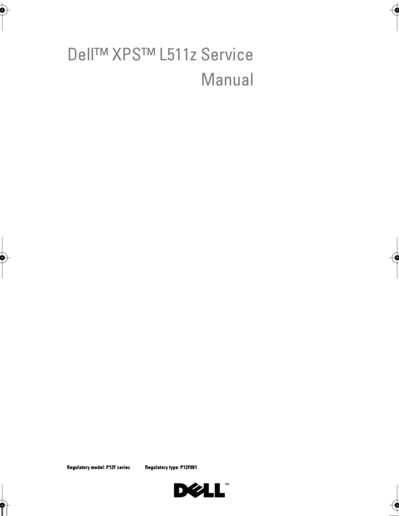 Dell XPS L511z User manual Dell XPS L511z User manual