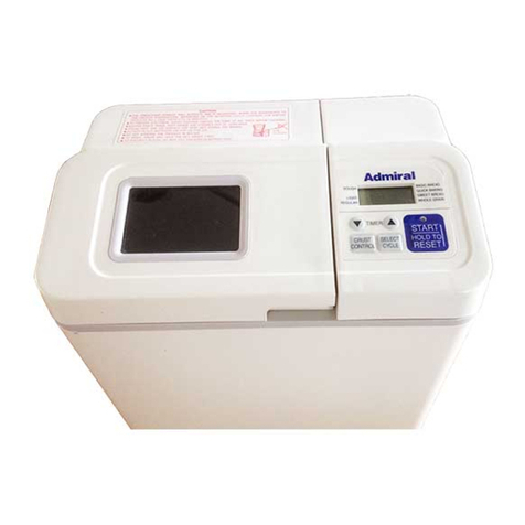 Admiral ZOJ44510 User manual