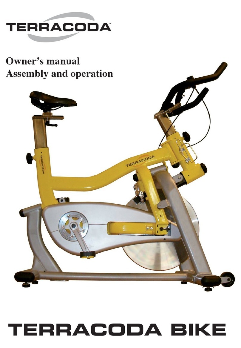 Terracoda Exercise cycle owner's manual