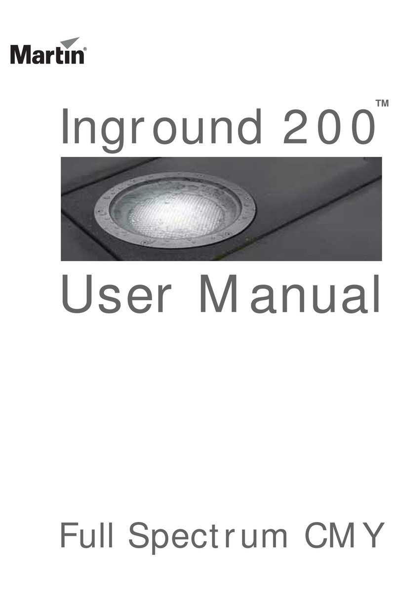 Martin Inground 200 user manual