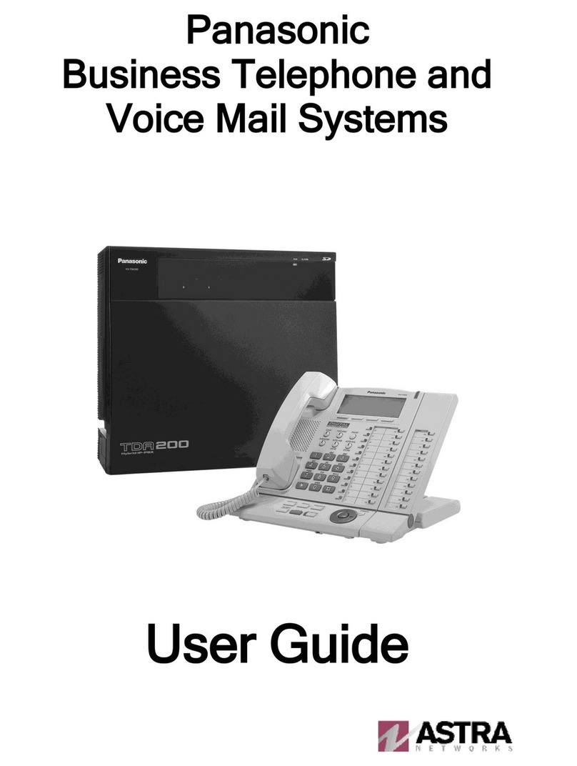 Panasonic TDA200 User manual