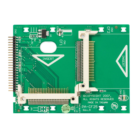 StarTech.com CF2X2IDE25 User manual