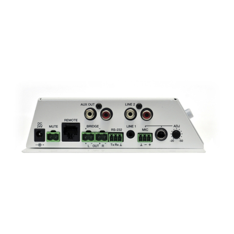 Ecler CA40 user manual