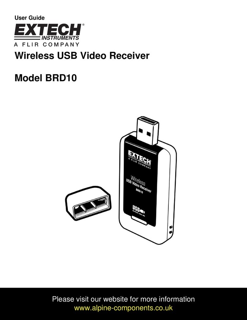 Extech Instruments BRD10 User manual