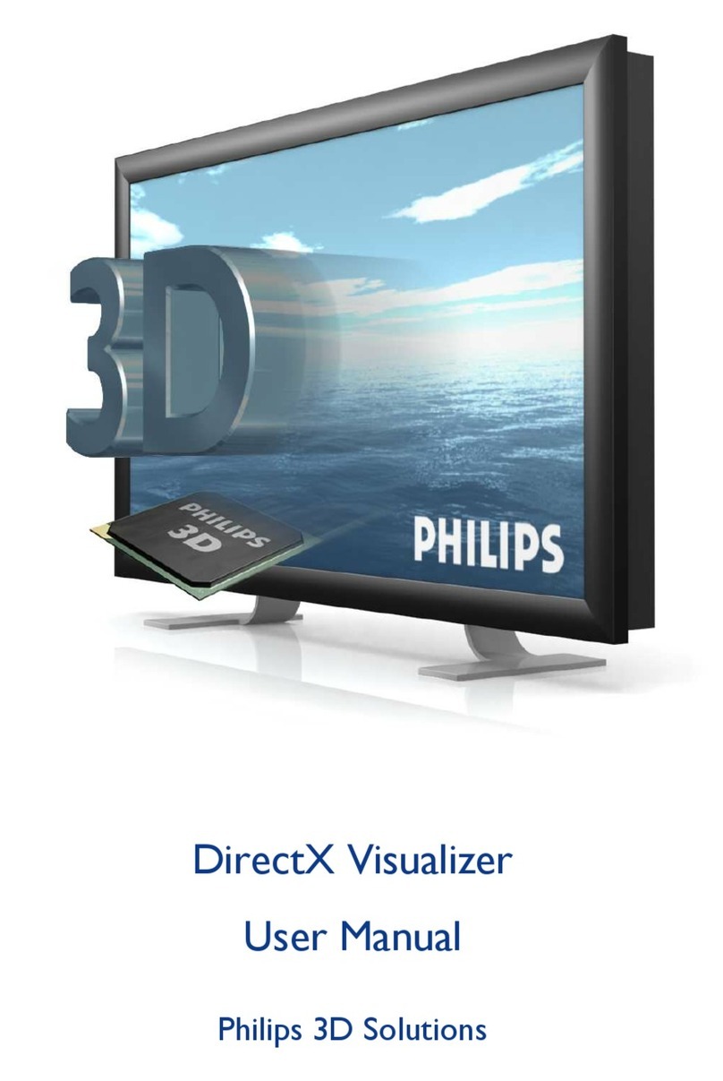 Philips DirectX Visualizer User manual