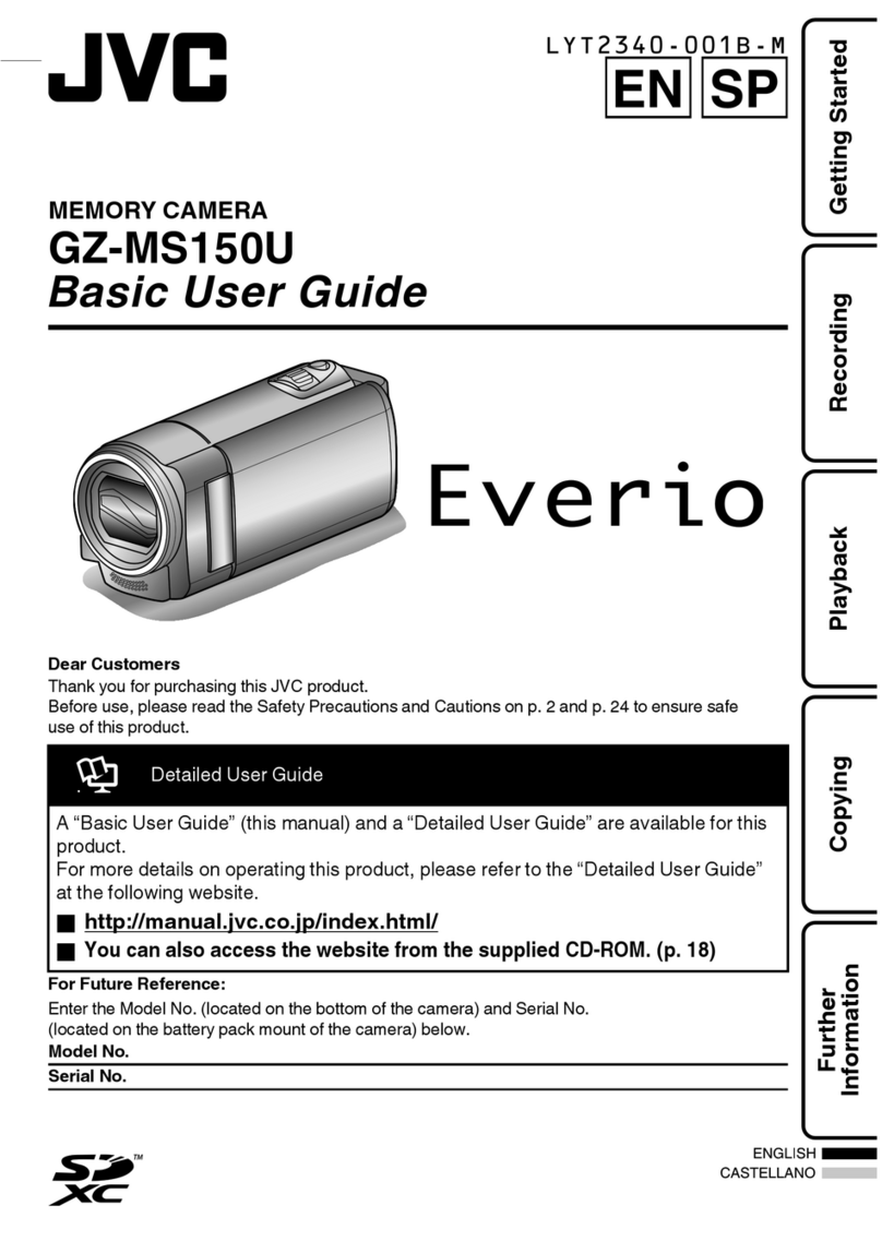 JVC Everio GZ-MS150U Operating and maintenance manual JVC Everio GZ-MS150U Operating and maintenance manual