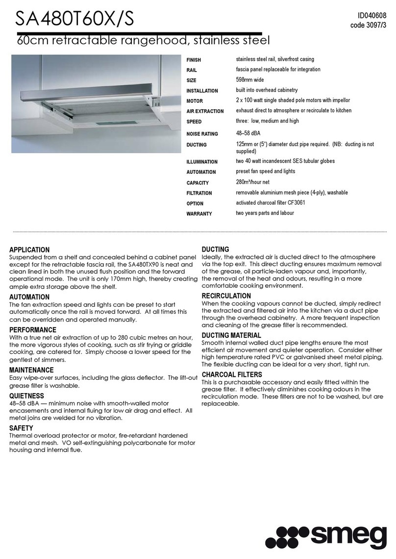 Smeg SA480T60X/S Brochure & specs
