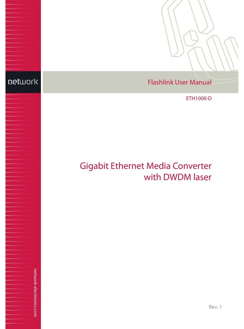 Network Electronics Flashlink ETH1000-D user manual