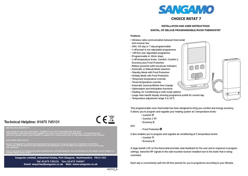 Sangamo Choice Rstat 7 Guide