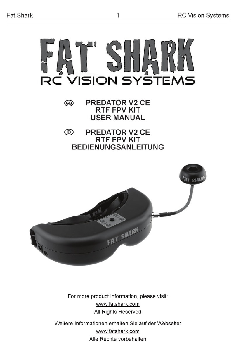 FatShark PREDATOR V2 CE user manual