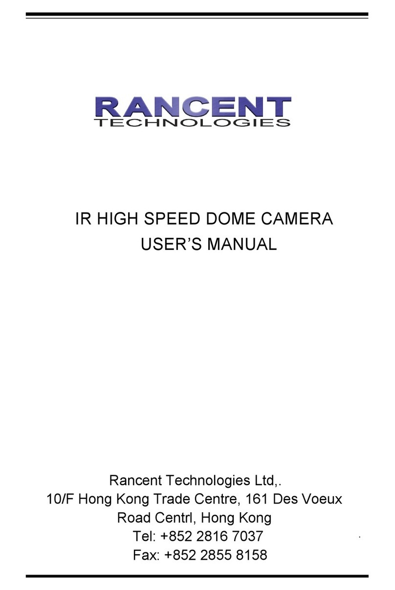 Rancent Tech RG59 user manual