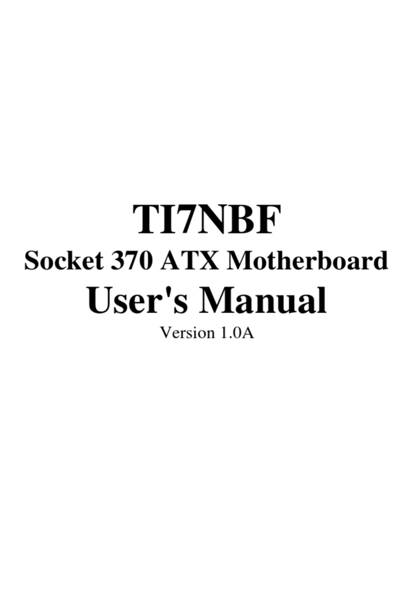 TMC TI7NBF User manual