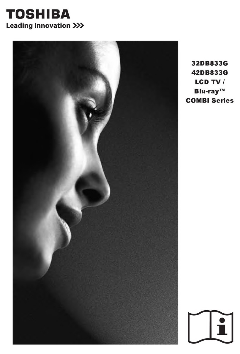 Toshiba 32DB833G COMBI Series manual