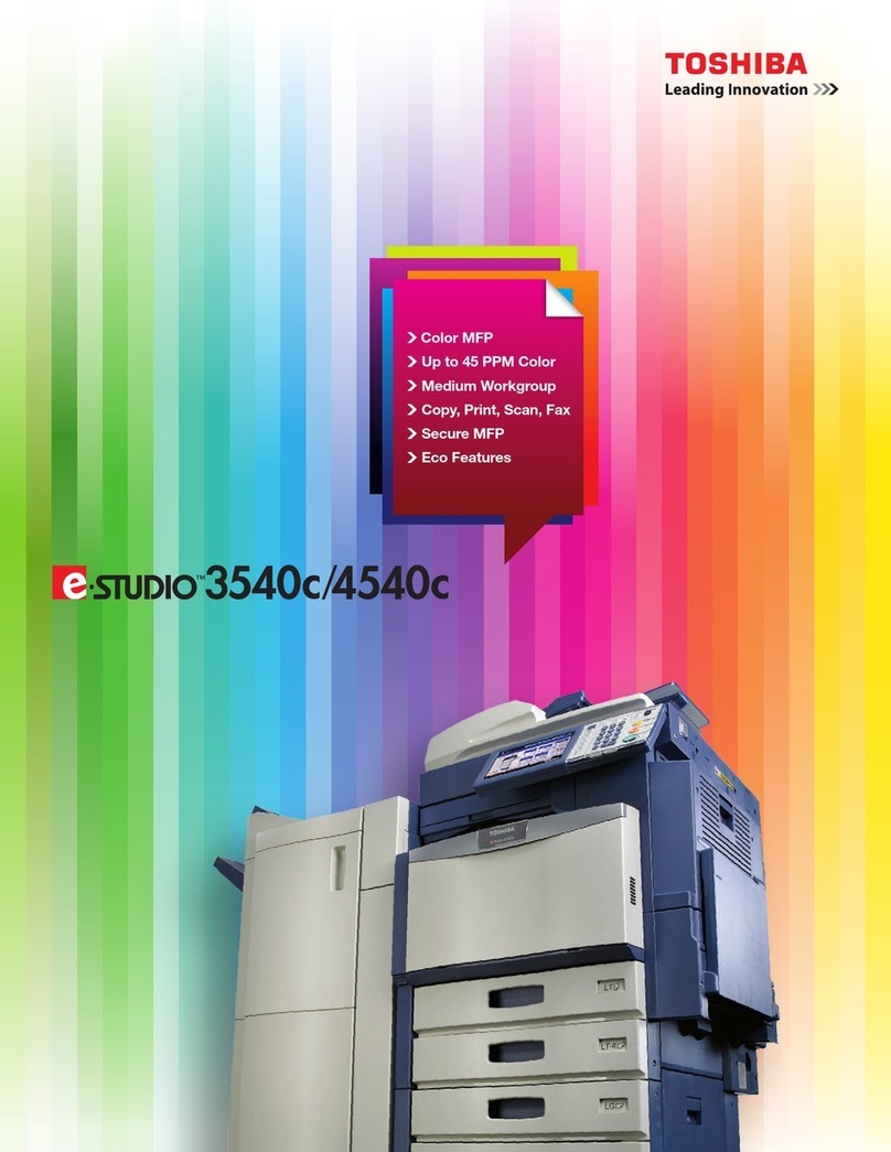 Toshiba e-studio 3540c User manual