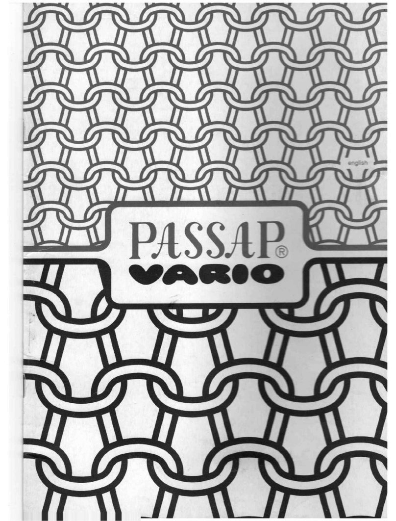 Passap Vario User manual