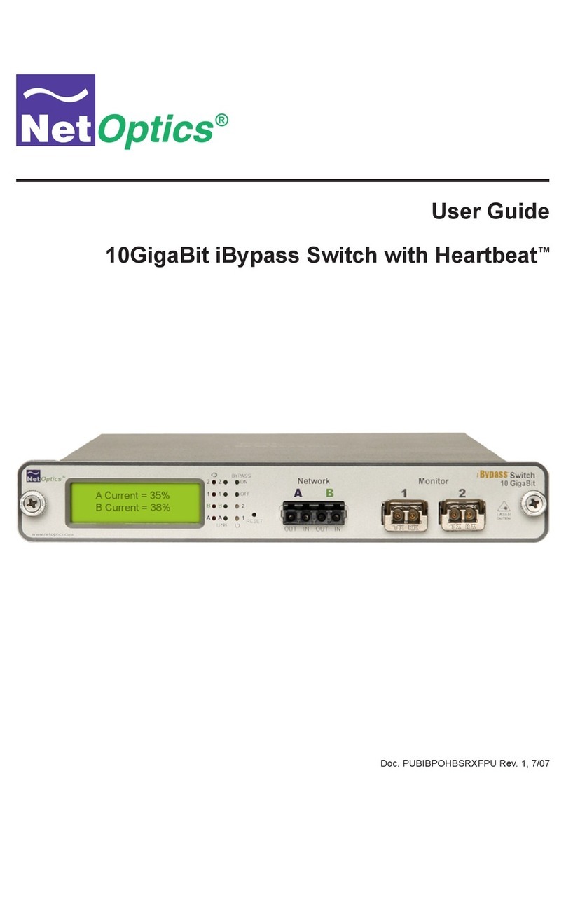 Net Optics IBPO-HBSR-XFP user guide