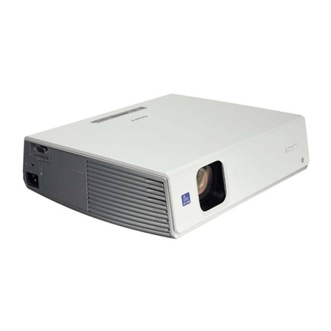 Sony VPL-CX85 User manual