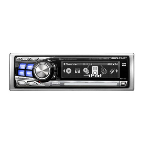 Alpine CDA-9855R User manual