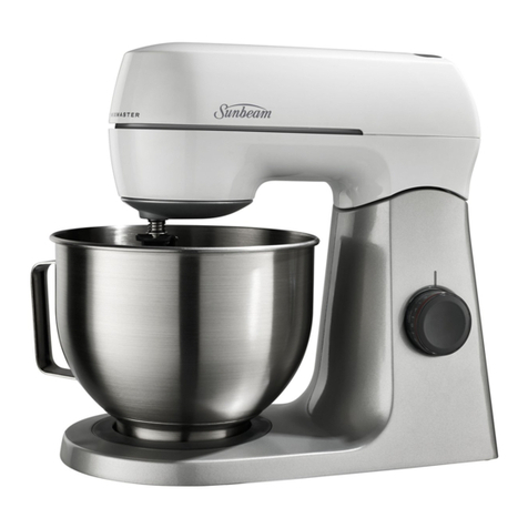 Sunbeam Planetary Mixmaster MX7900B user guide
