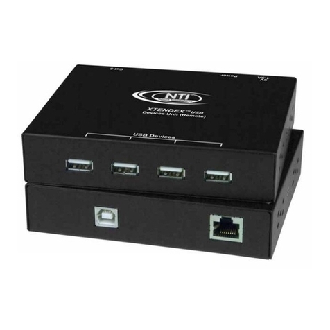 NTI XTENDEX USB-C5 Installation and user guide