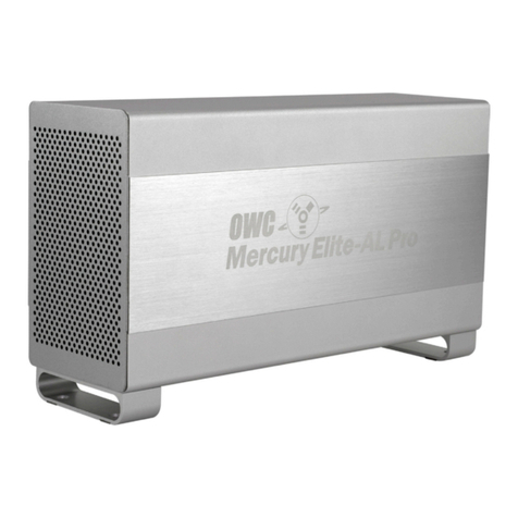 OWC Mercury Elite Pro Dual Bay User manual