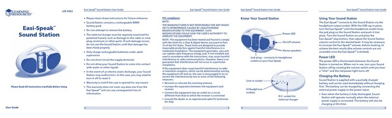 Learning Resources LER 4403 User manual