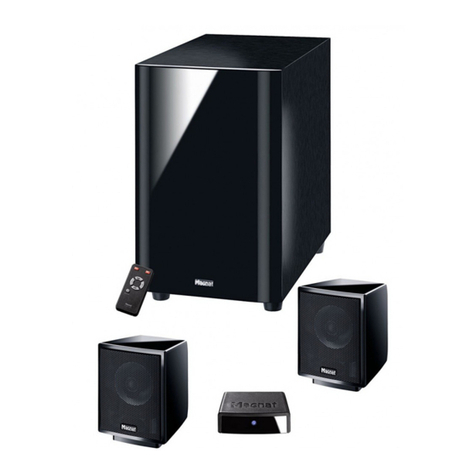 Magnat Audio MULTIMEDIA 2100 DIGITAL Owner's manual/warranty document