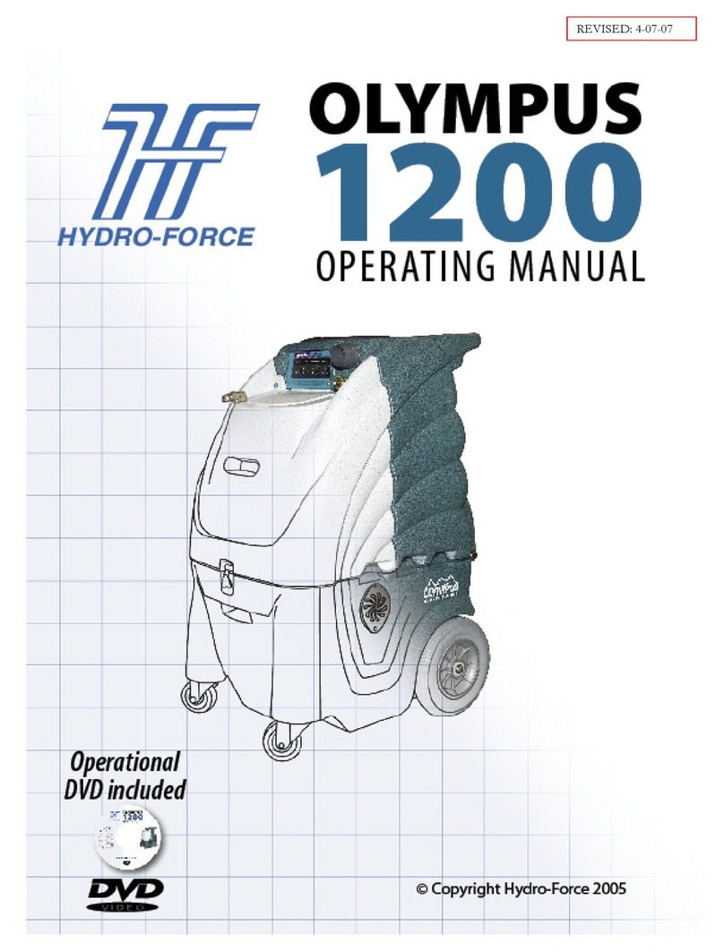 Hydro-Force Stylus m1200 operating manual