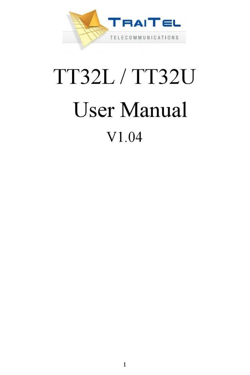 Traitel Telecommunications TT32L user manual