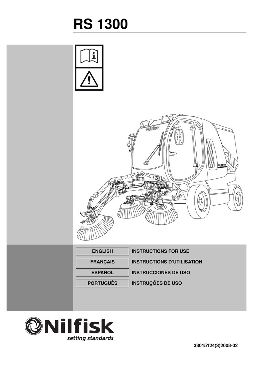 Nilfisk-Advance RS 1300 Instructions for use