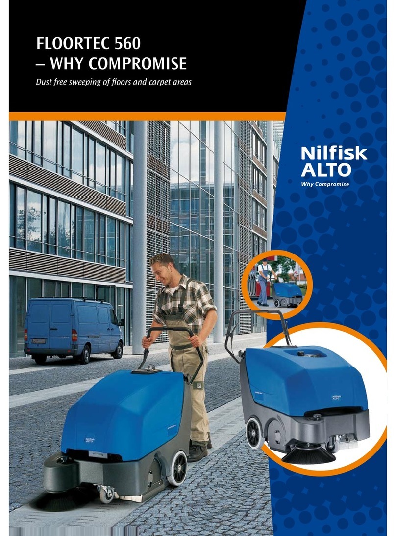 Nilfisk-ALTO Floortec 560 B User manual