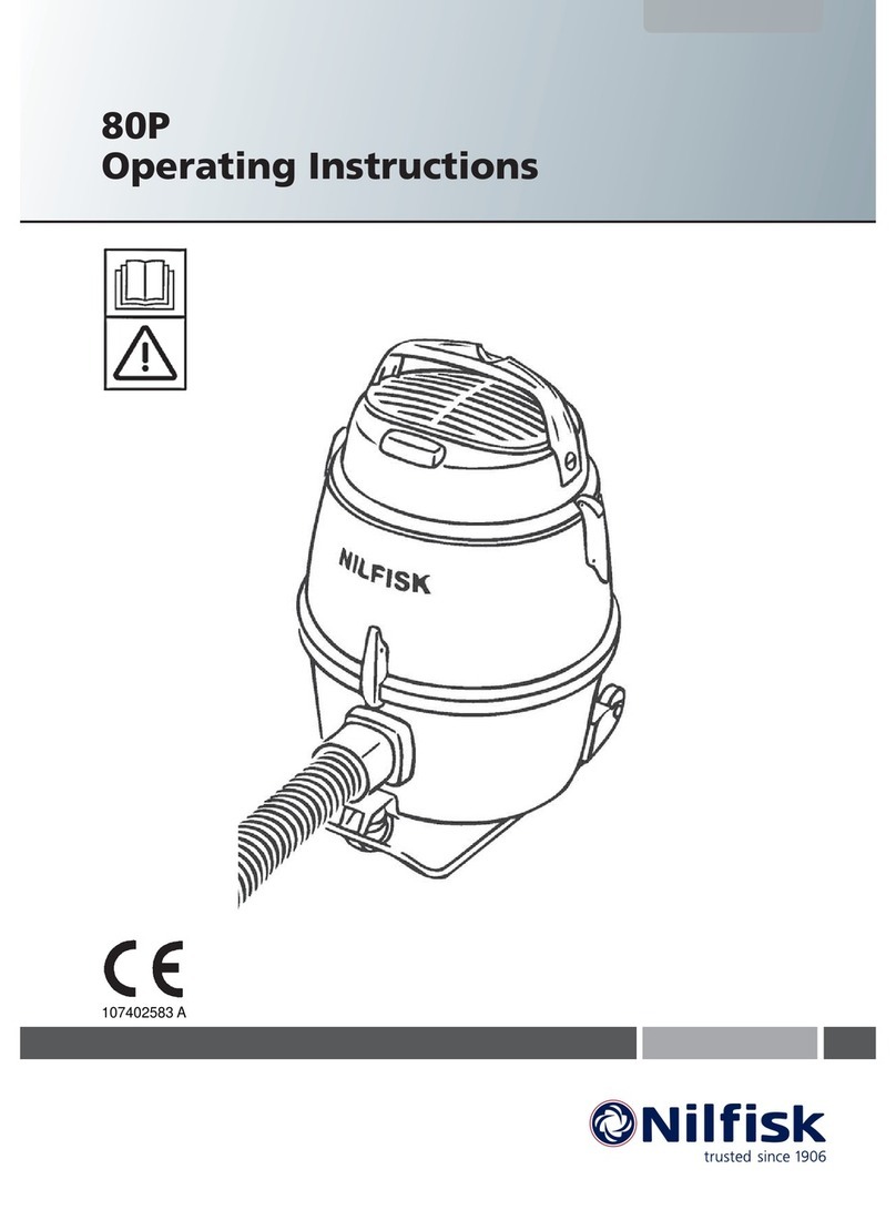 Nilfisk-ALTO 80P operating instructions