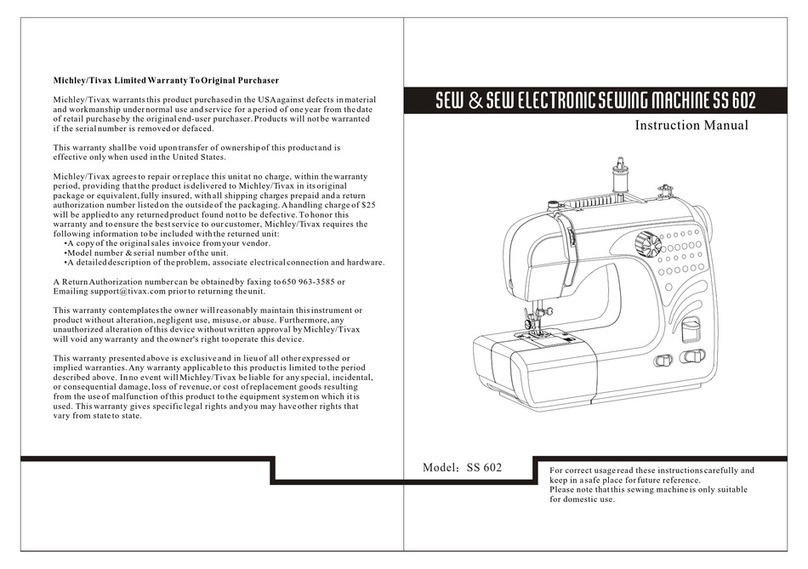 Tivax SS 602 instruction manual