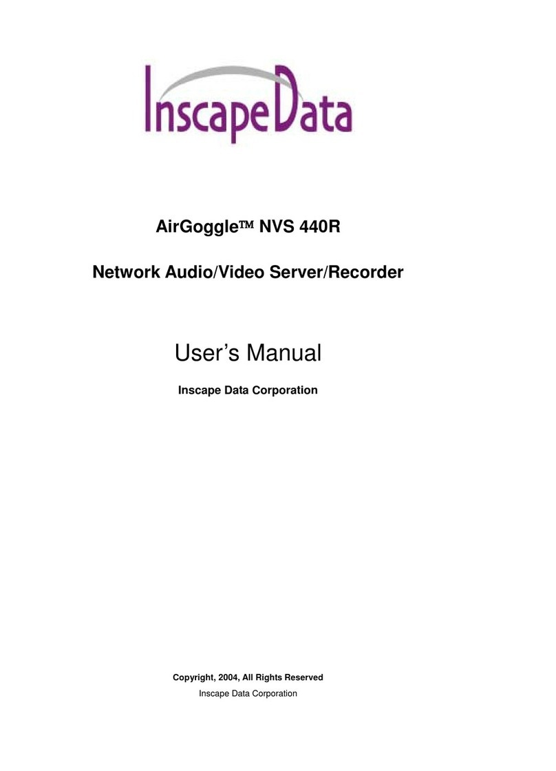 Inscape Data AirGoggle NVS 440R user manual