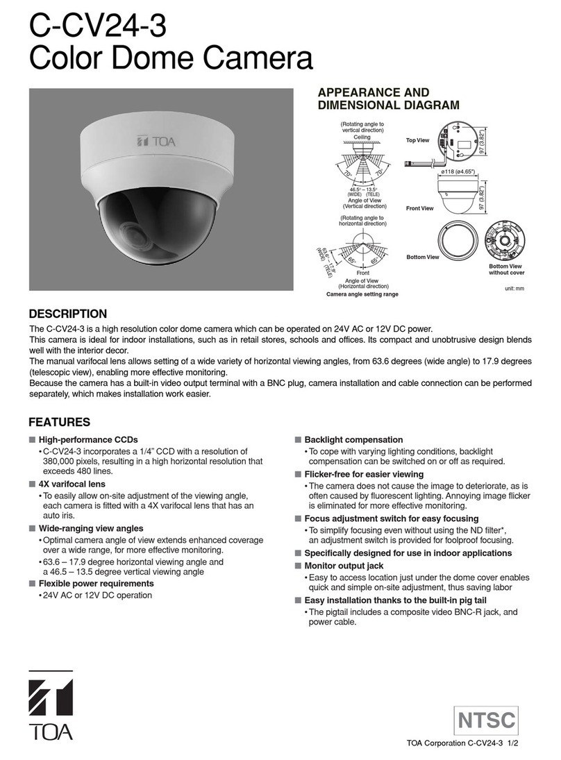 Toa C-CV24-3 User manual