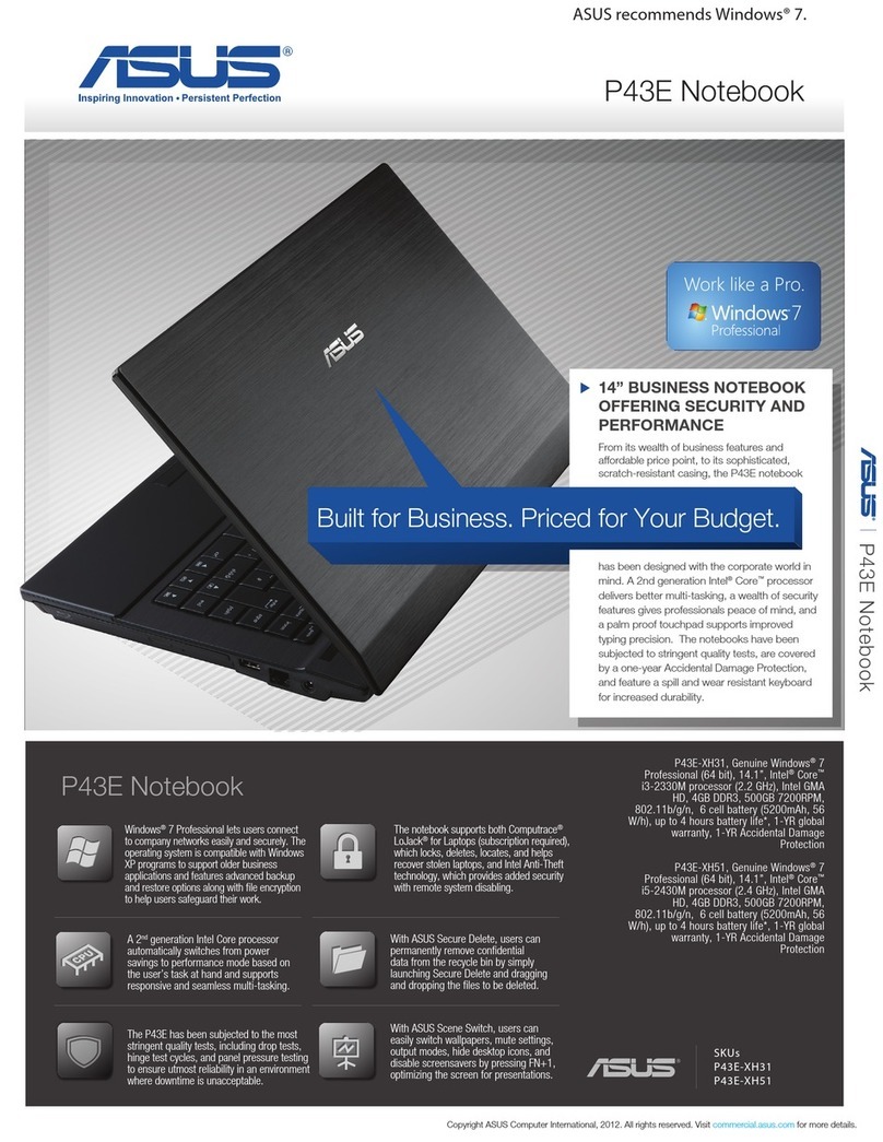 Asus P43E Manual