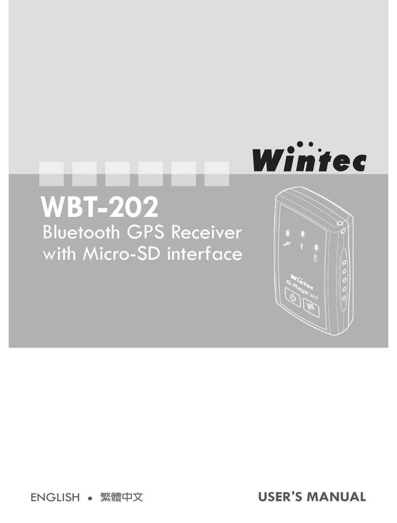 Wintec WBT-202 User manual