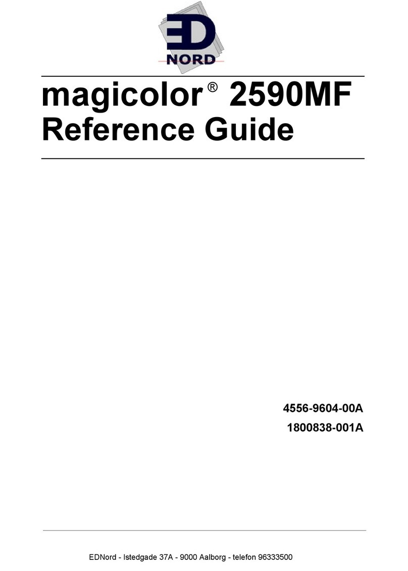 3D Nord magicolor 2590MF reference guide