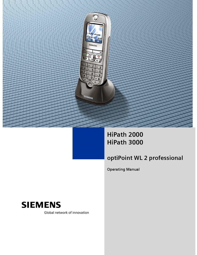 Siemens HIPATH 2000 User manual