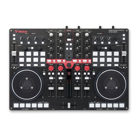 Vestax VCI-400 User manual