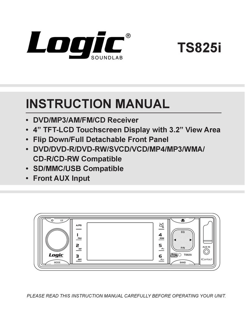 Logic TS825i instruction manual