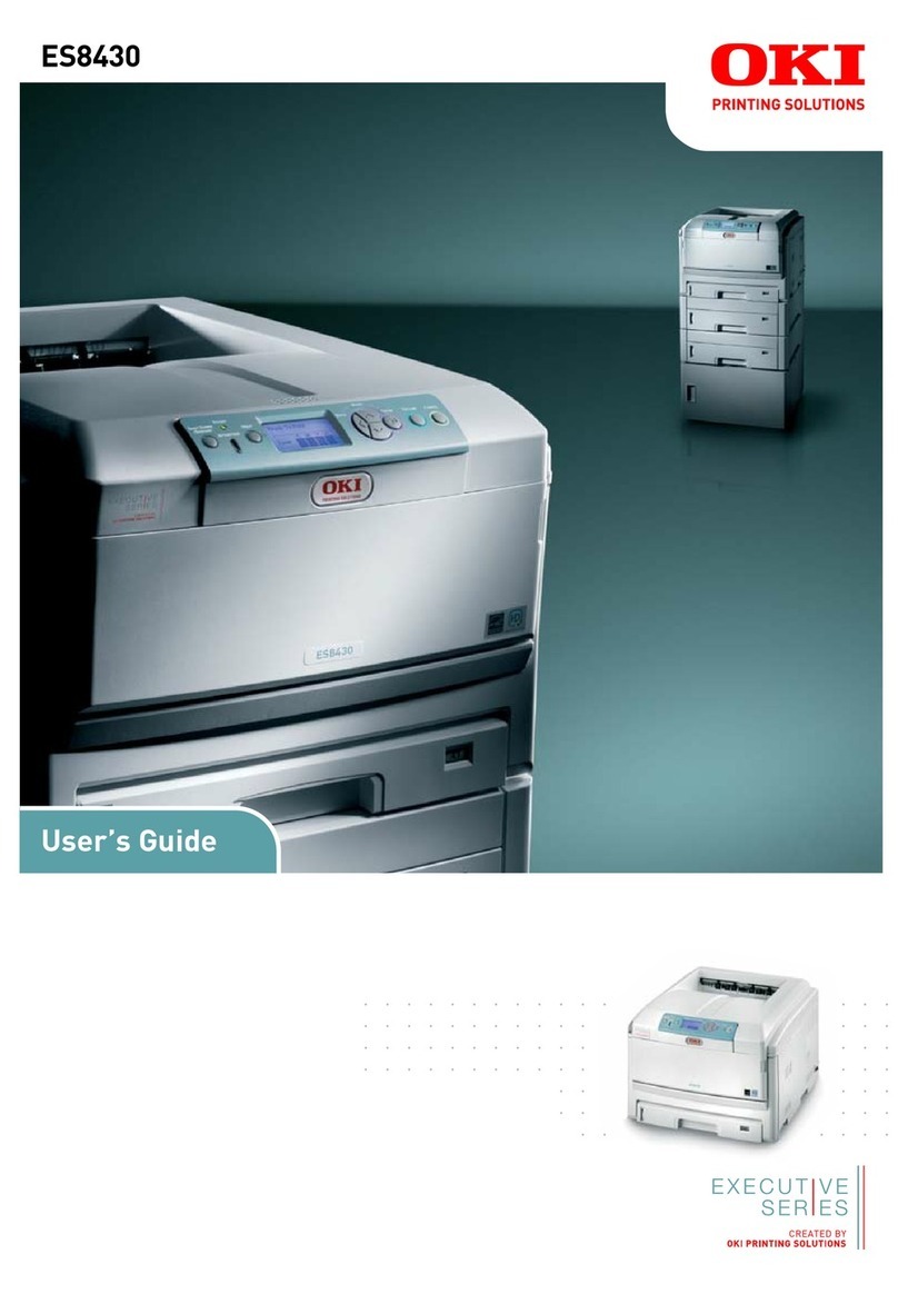 Oki ES8430 User manual