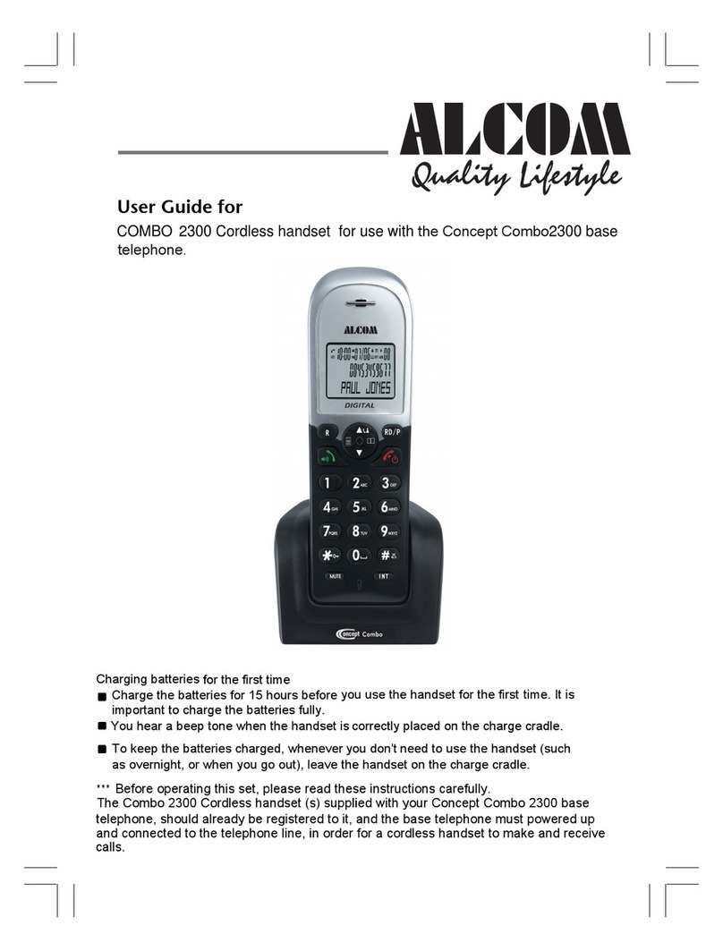 ALcom Concept Combo 2300 user guide