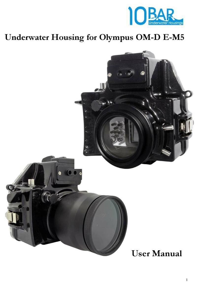 10Bar Underwater Housing User manual