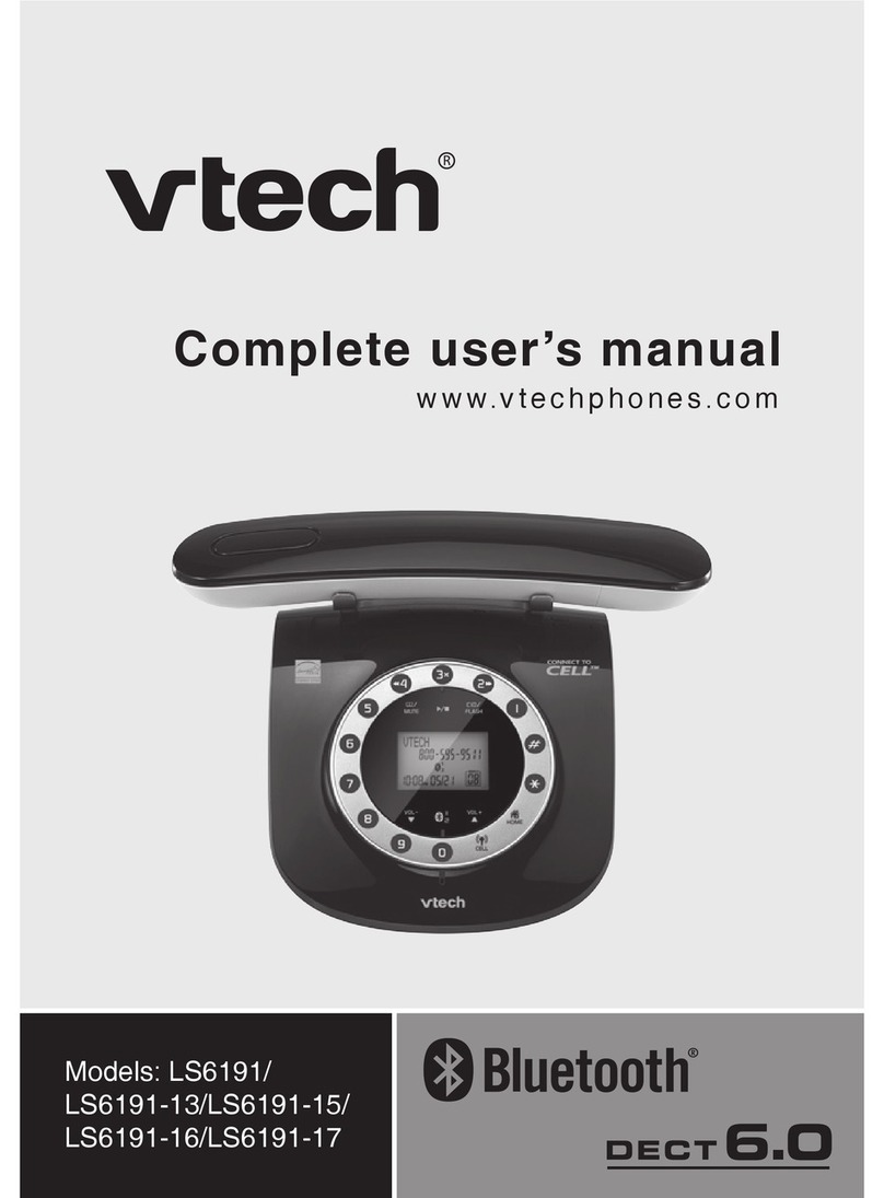 V-tech LS6191 User manual