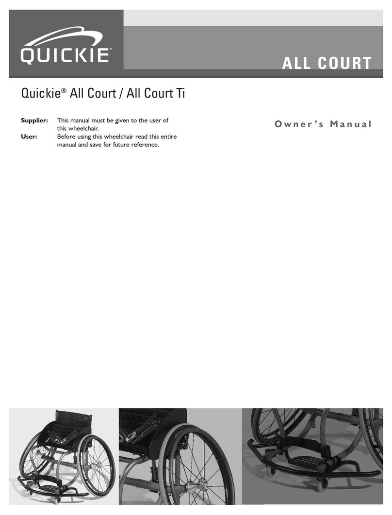 Quickie Quickie All Court User manual