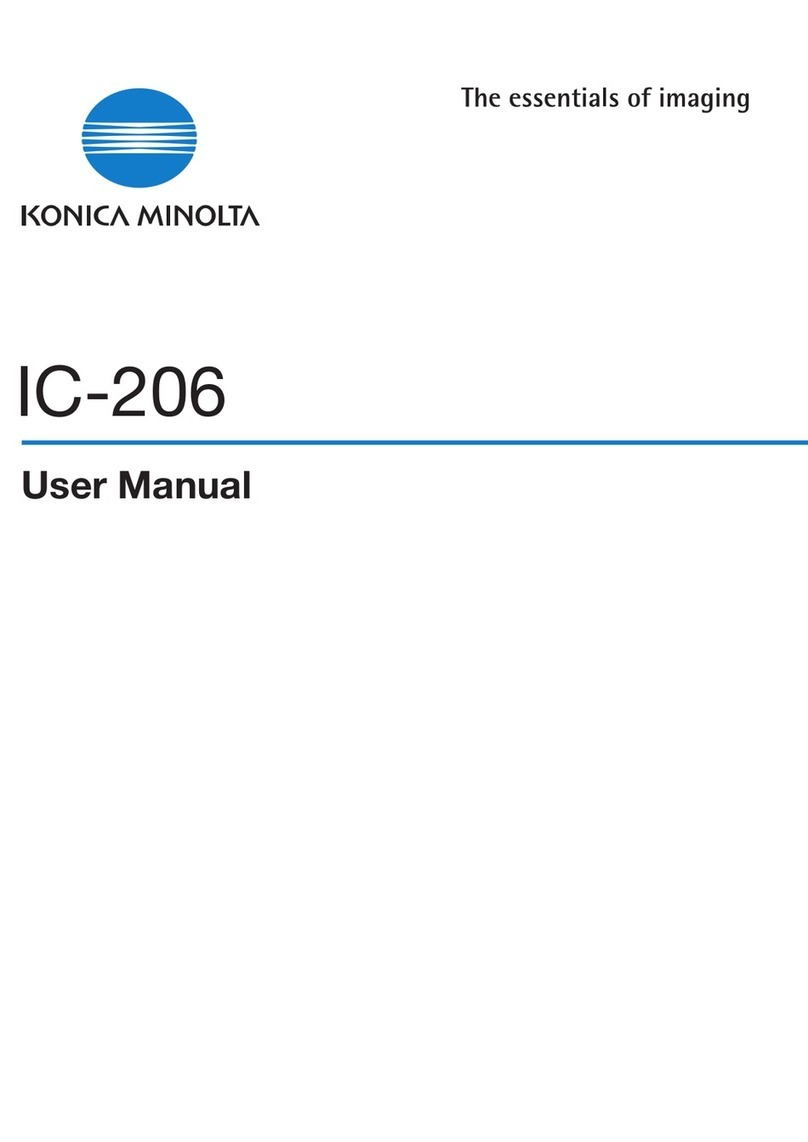 Konica Minolta IC-206 user manual