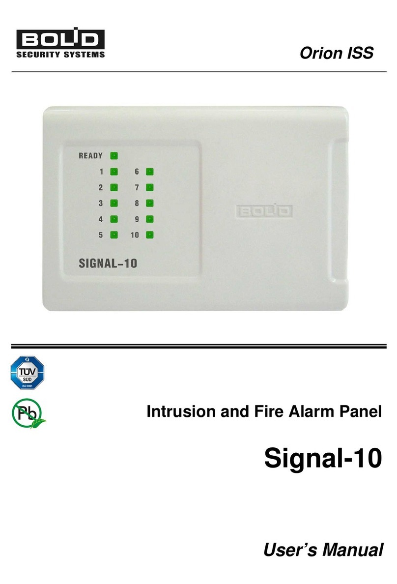 bolid Signal-10 User manual